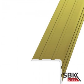 ПО-24/20 угловой алюминиевый  порог с насечками